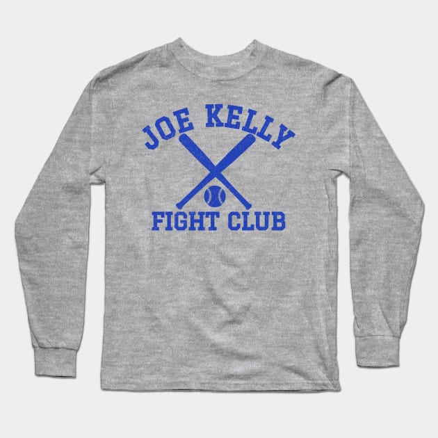 Joe Kelly Fight Club Vintage Long Sleeve T-Shirt by Clara switzrlnd